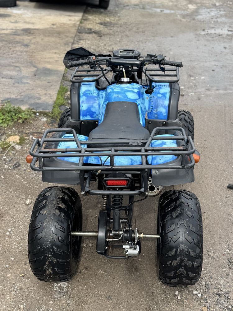квадроцикл spark sp250-4 на повному ходу