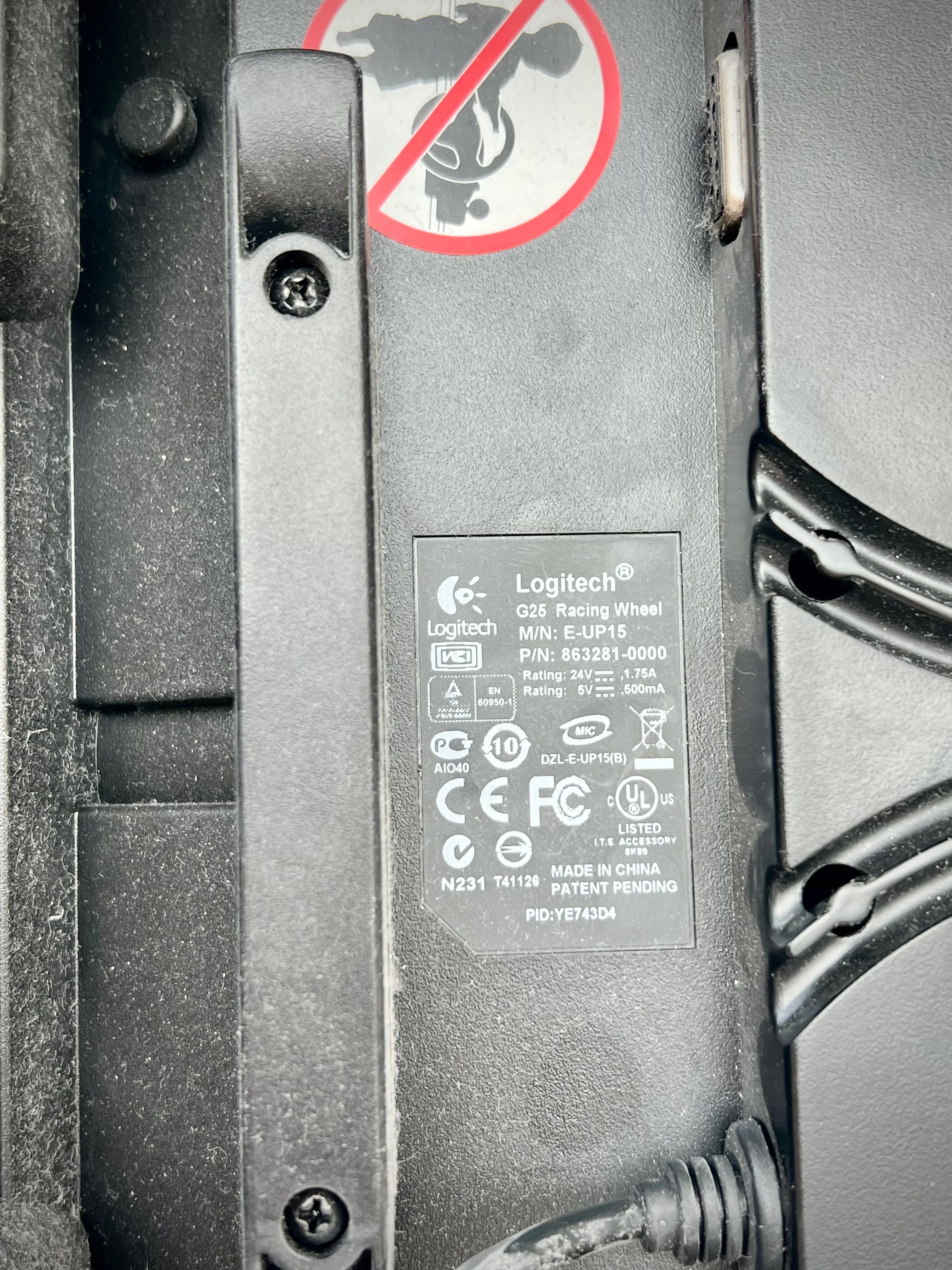 Игровой руль ігрове кермо logitech g25