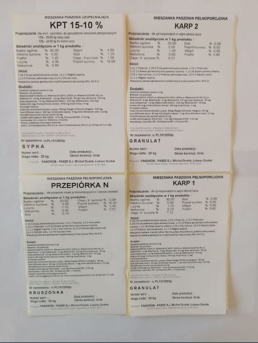 Pasza dla Kur Niosek, kurczaków itd. Dostawa Gratis na Terenie Polski!