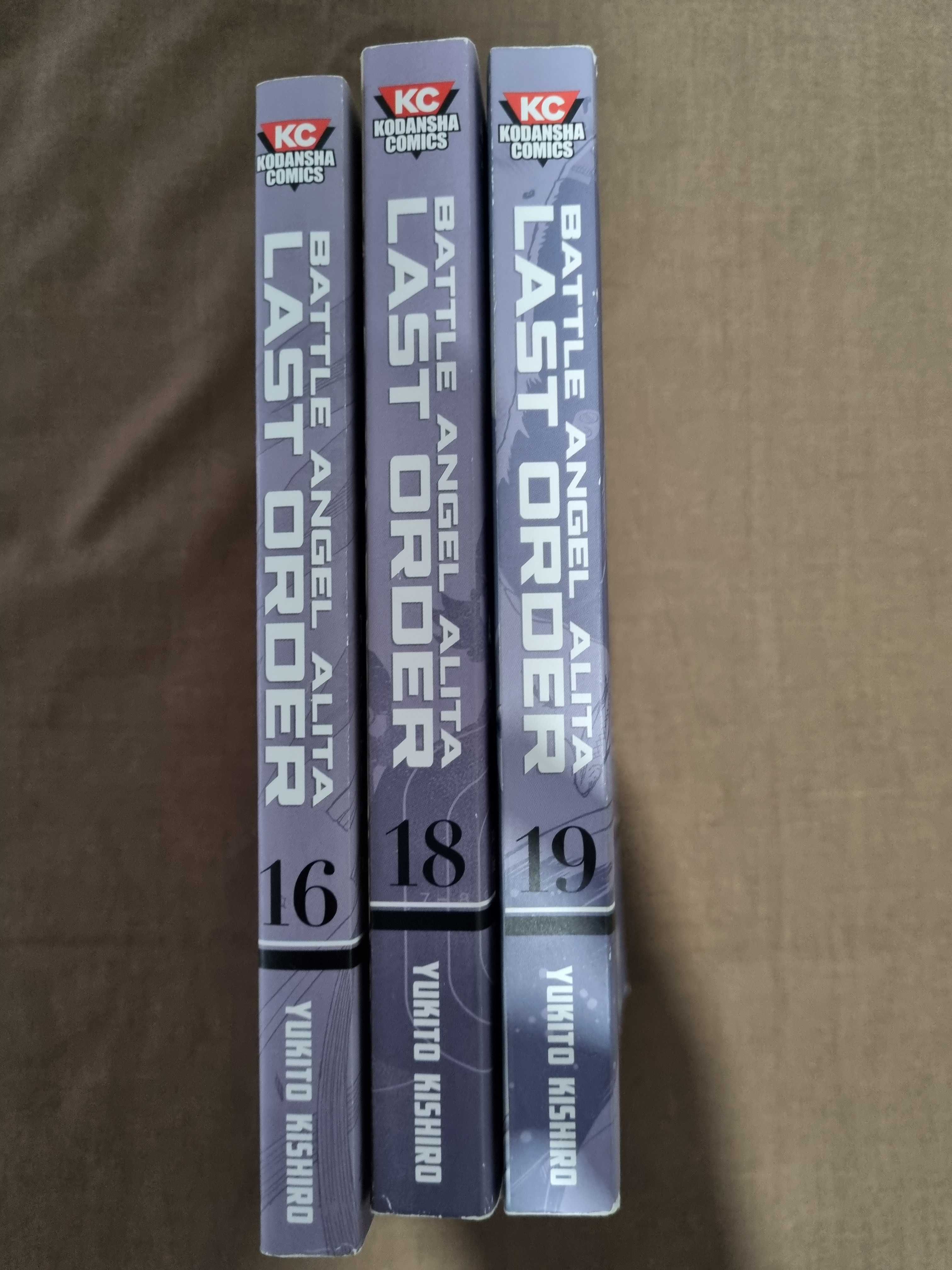 Livros manga Alita Battle Angel Last Order