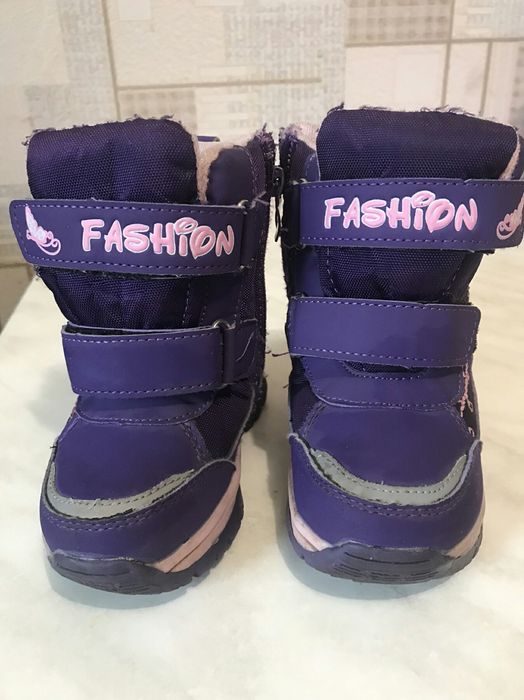 Зимние ботинки 23р.