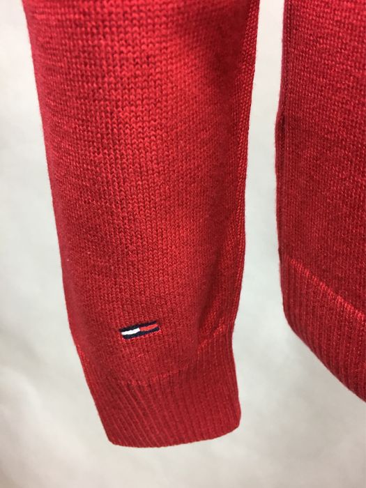 Tommy Hilfiger sweter czerwony XL prezent na święta