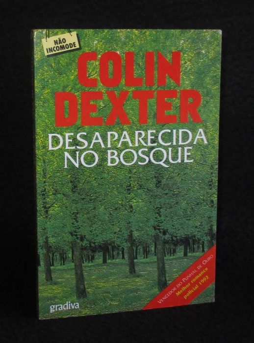 Livro Desaparecida no bosque Colin Dexter