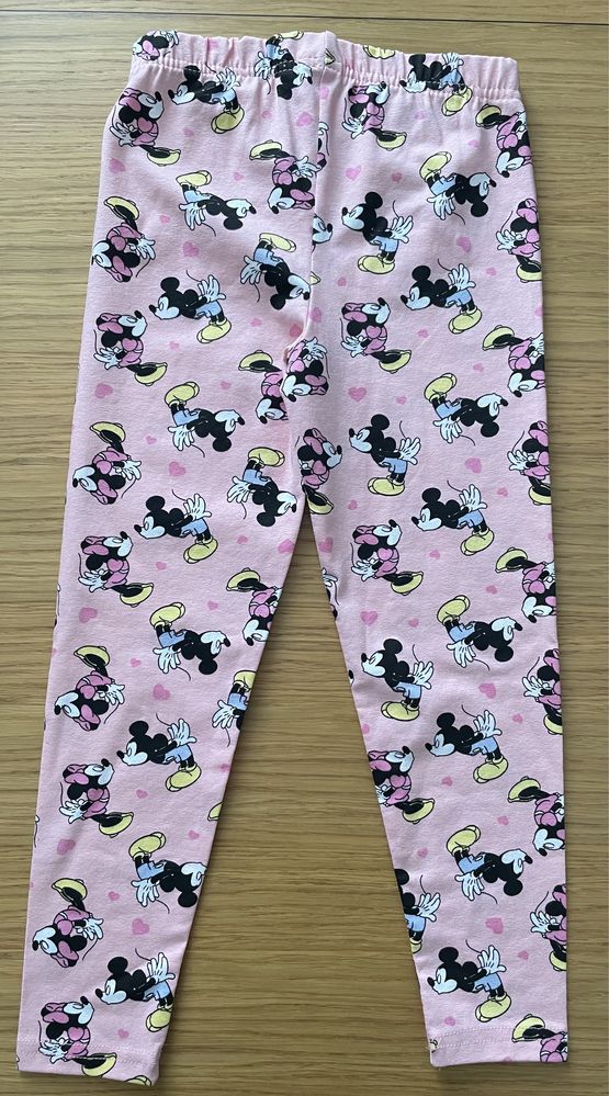 Legginsy dziewczęce myszka mickey i minnie 110