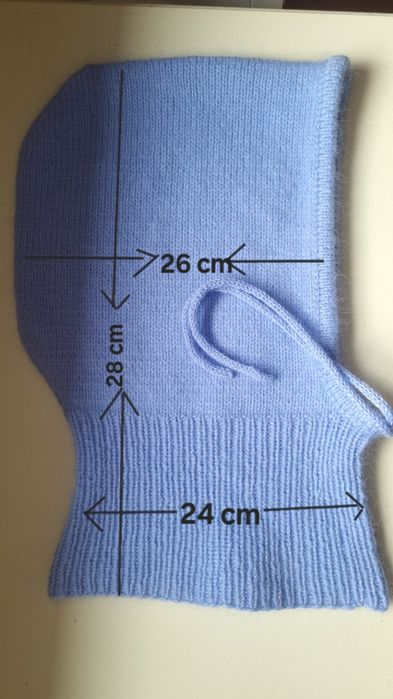 Balaclava, komin, kaptur