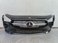 Mercedes Cla Zderzak przód Przedni Radar Grill wiązka Usa