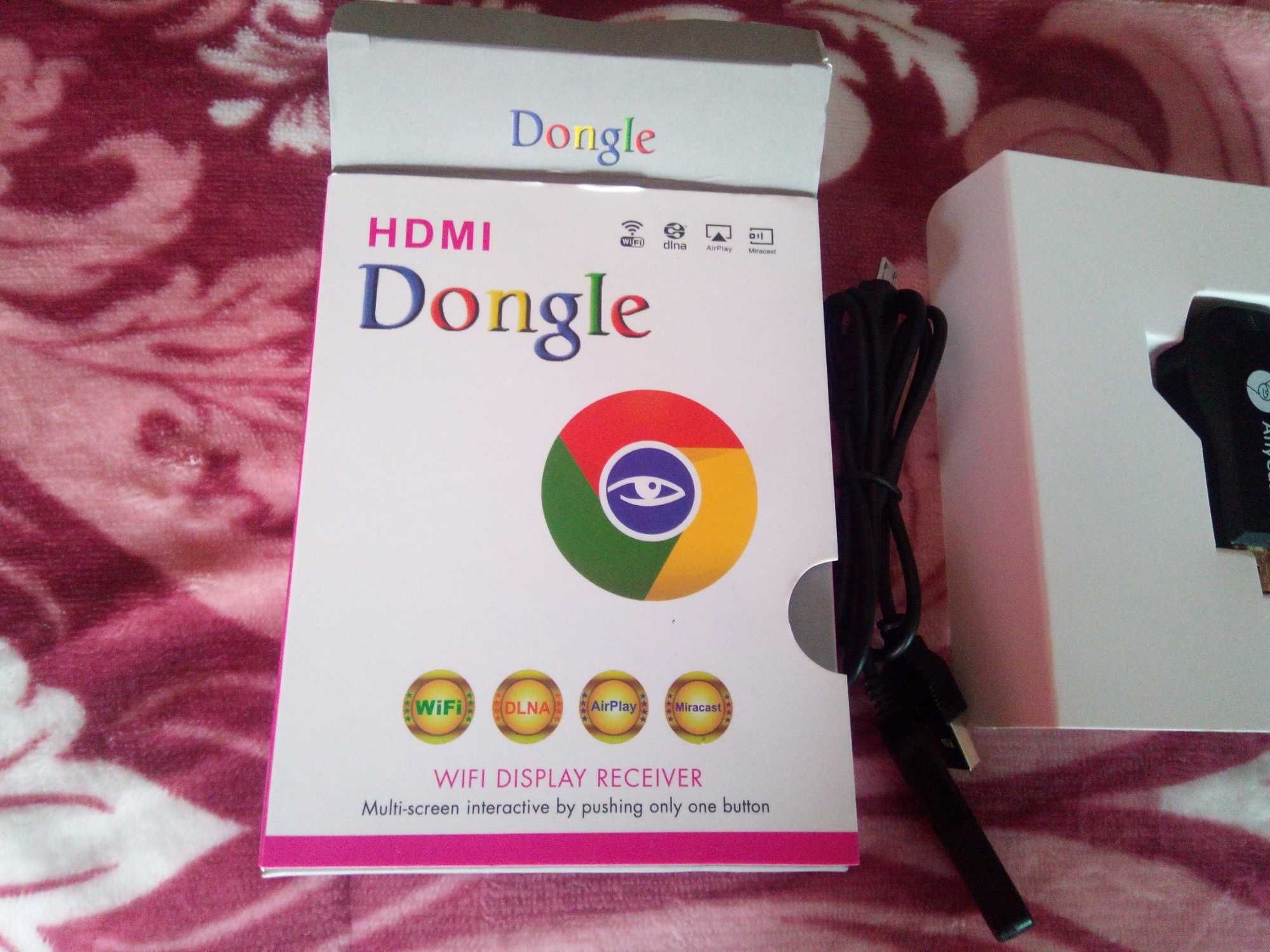 Chrome cast, HDMI Dongle. C/ novo