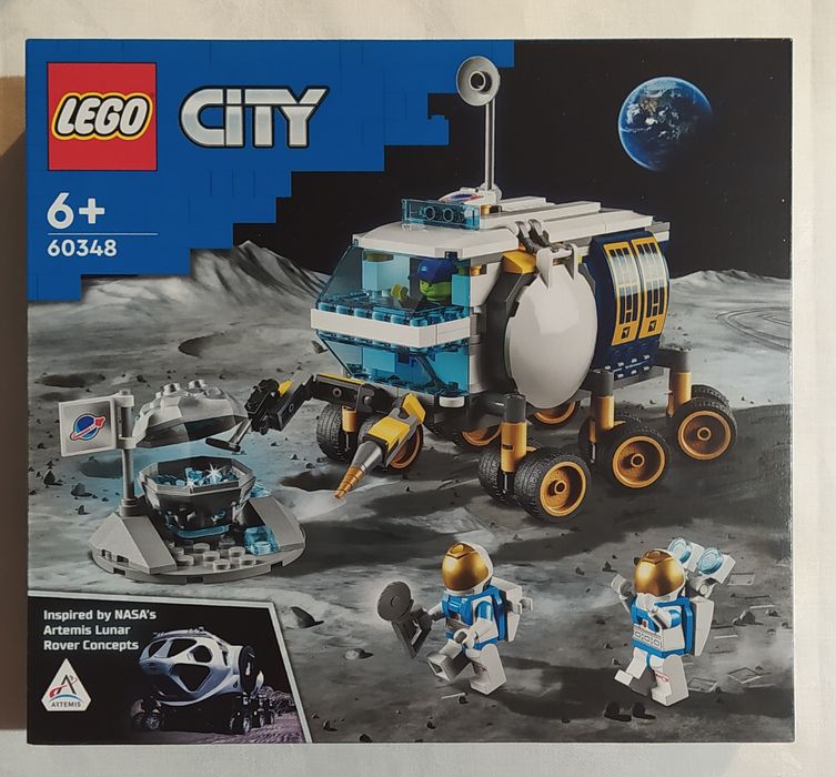 Klocki Lego City 60348 - Łazik księżycowy