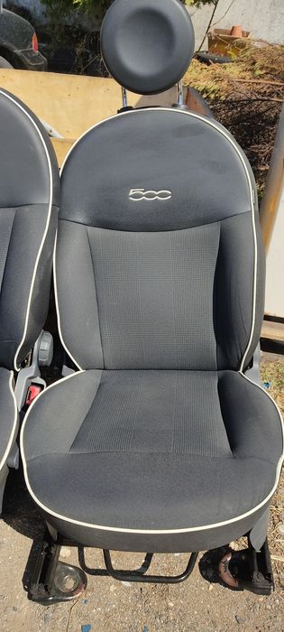 Bancos completos Fiat 500 preto