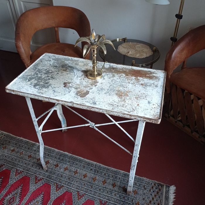 Stół metalowy antyk loft design