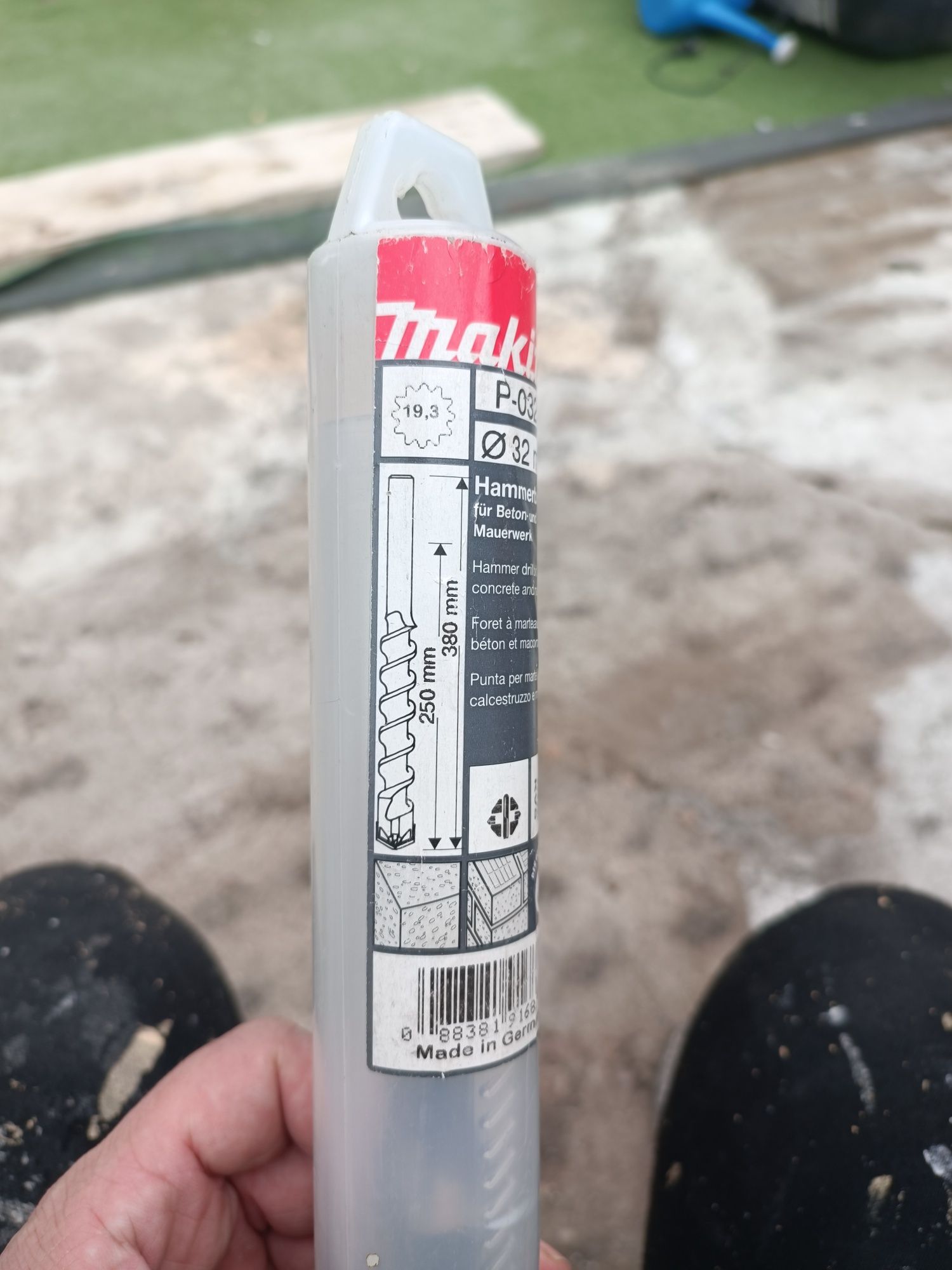 Broca Makita para pedra e betão 32 mm kvs