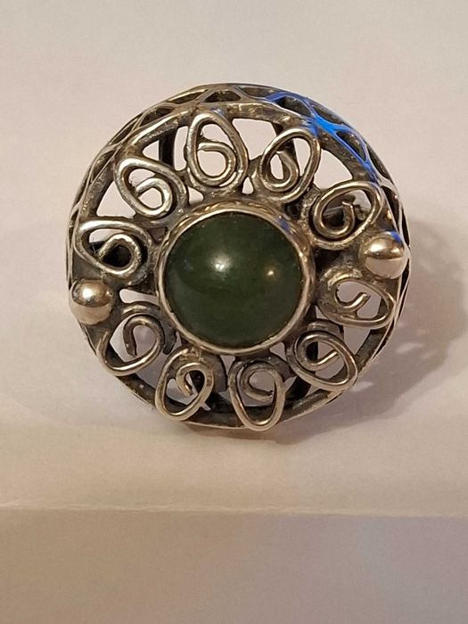 stary srebrny pierscionek pr.3