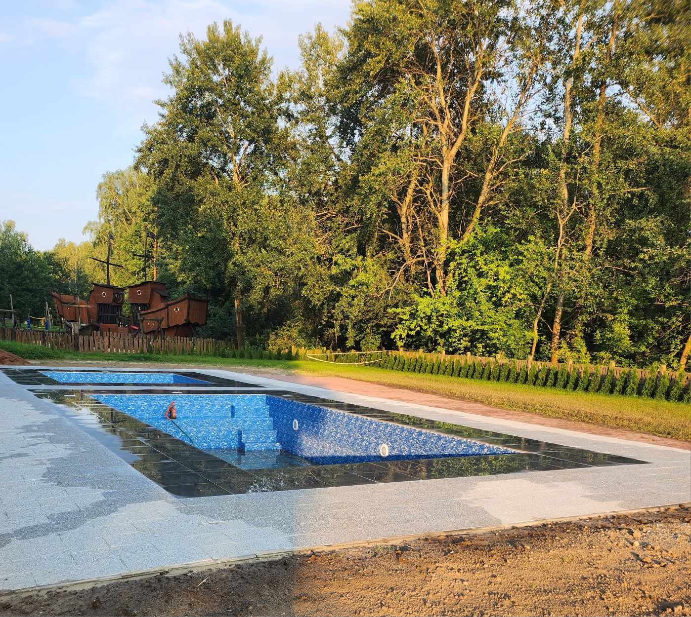 Odtwarzanie terenów, układnie kostki brukowej