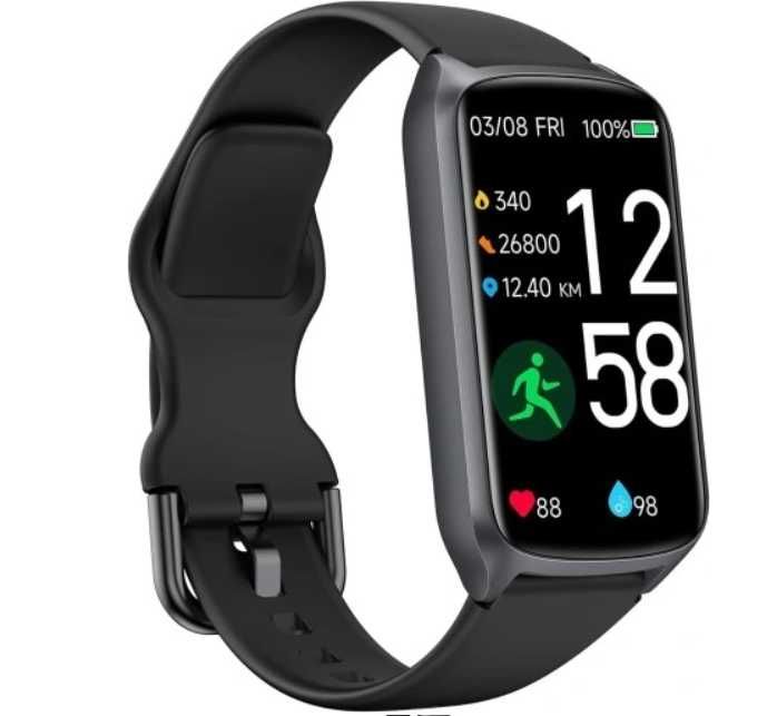Amzhero Smartwatch Monitor Zdrowia i Sprawności Fizycznej