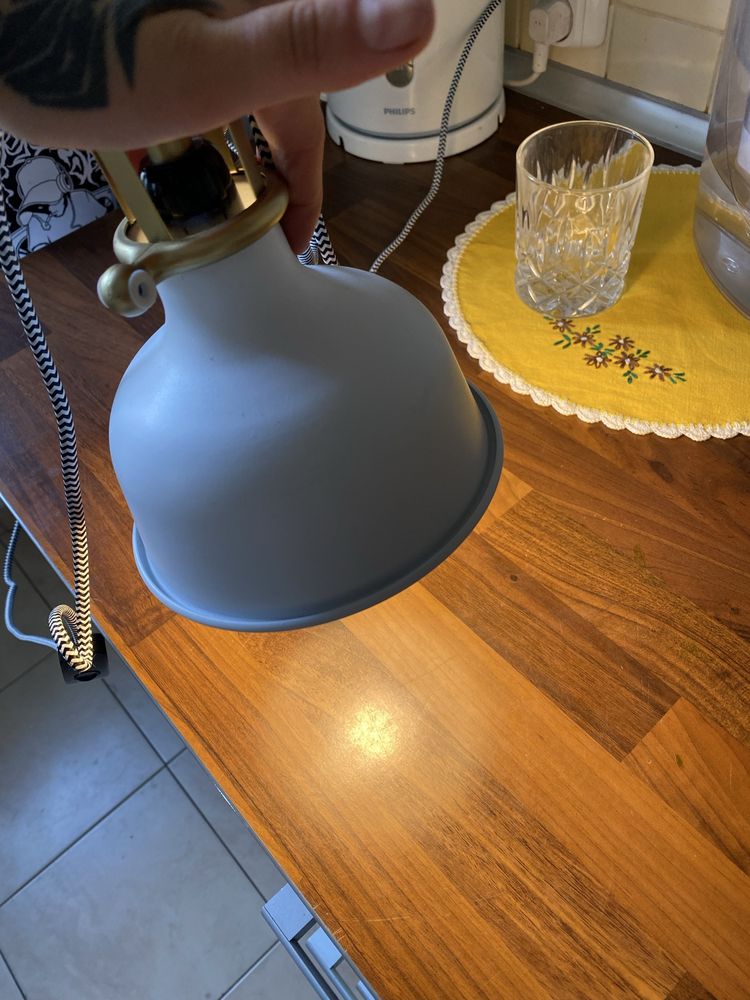 Lampa w stylu retro Ikea