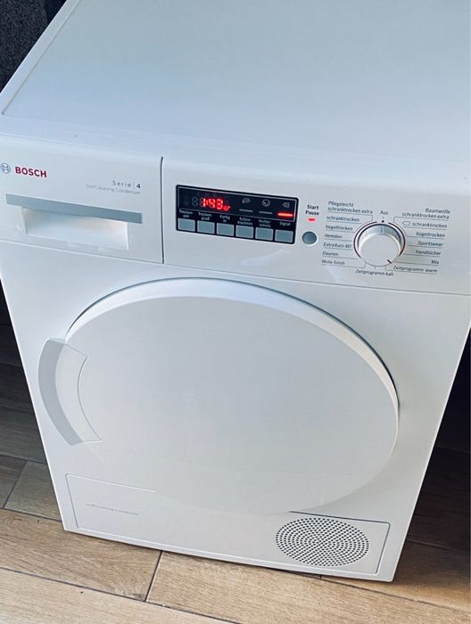 BOSCH Suszarka A++ 8 Kg Pompa Ciepła Seria 4