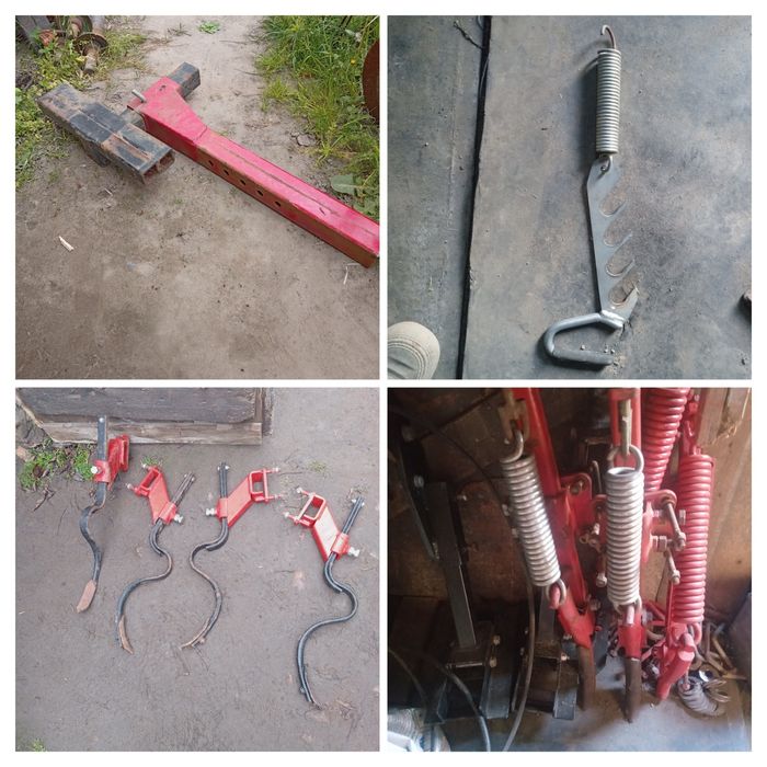 spulchniacz śladów kół siewnika agregatu przedpłużki do pługa lemken