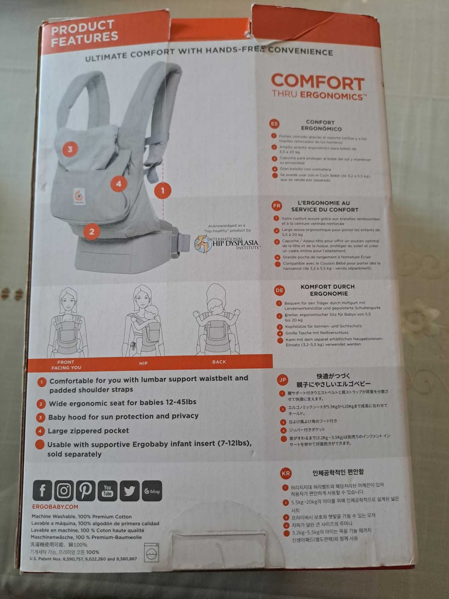 Vendo marsupio Ergobaby