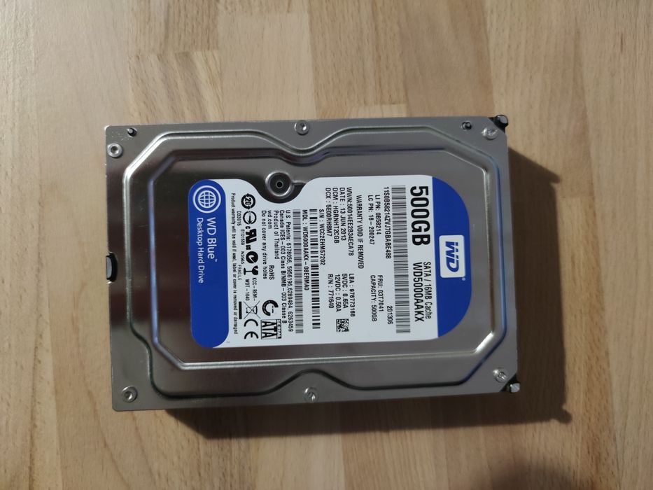 Westen Digital 500GB disco WD5000AAKX