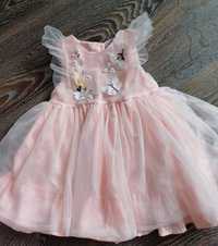 Святкова сукня для маленької принцеси. На 12-18 місяців.