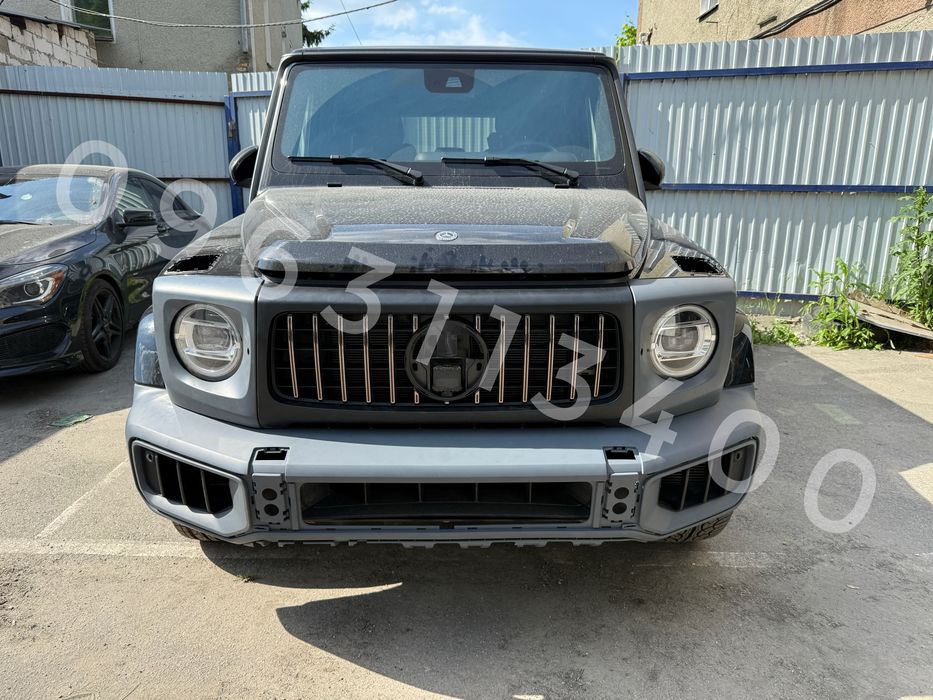 Рестайлинг W465 Обвес G63 AMG 2024+ Mercedes W464 Бампер Решетка Обвес