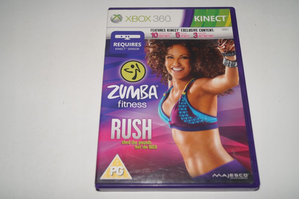 Gra Kinect Zumba Rush X360