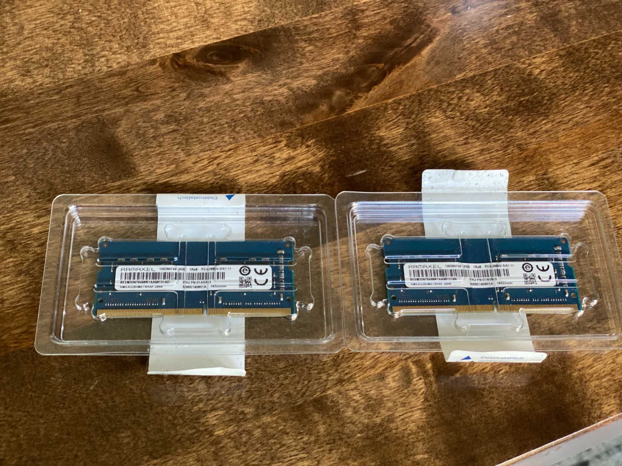 Pamięć RAM - 2x8GB RAMAXEL DDR4 SA1-11 PC4-2666V RMSA3260ME78HAF-2666