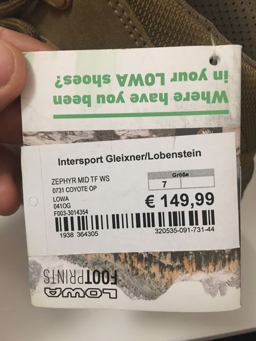 Берци  ProsPector (Canada)44p. ;Lowa 41р