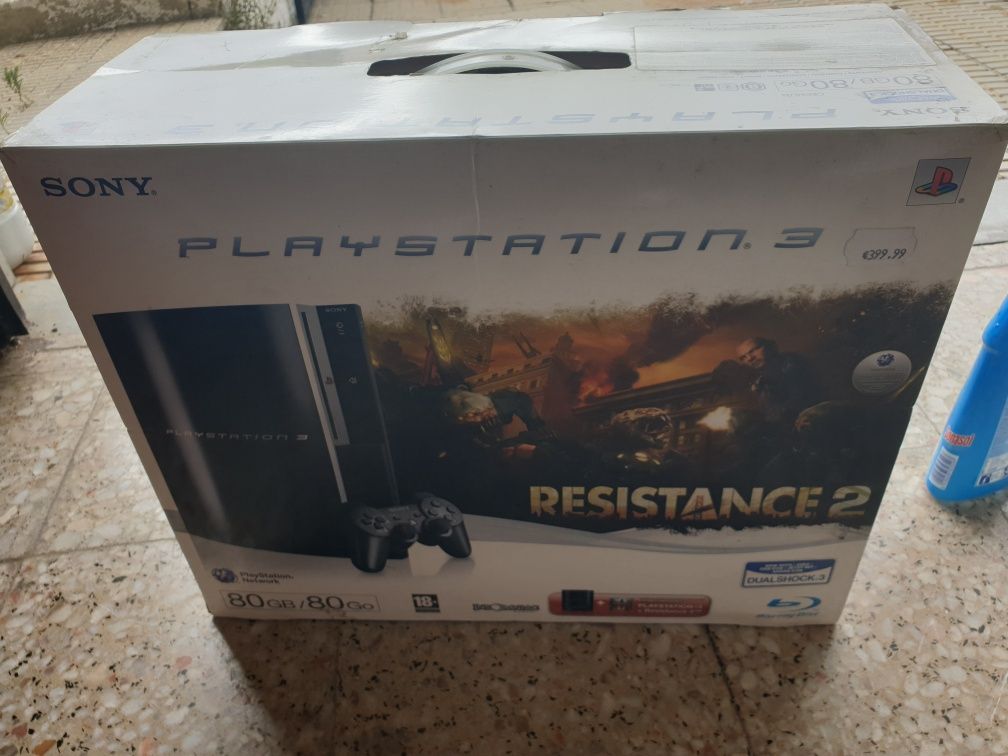 Venda caixa ps3 e manuais