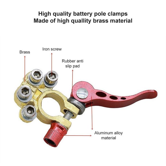 Conectores Terminais /Bornes de Bateria carro NOVO