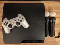 Konsola PS PlayStation 3 kontrolery move