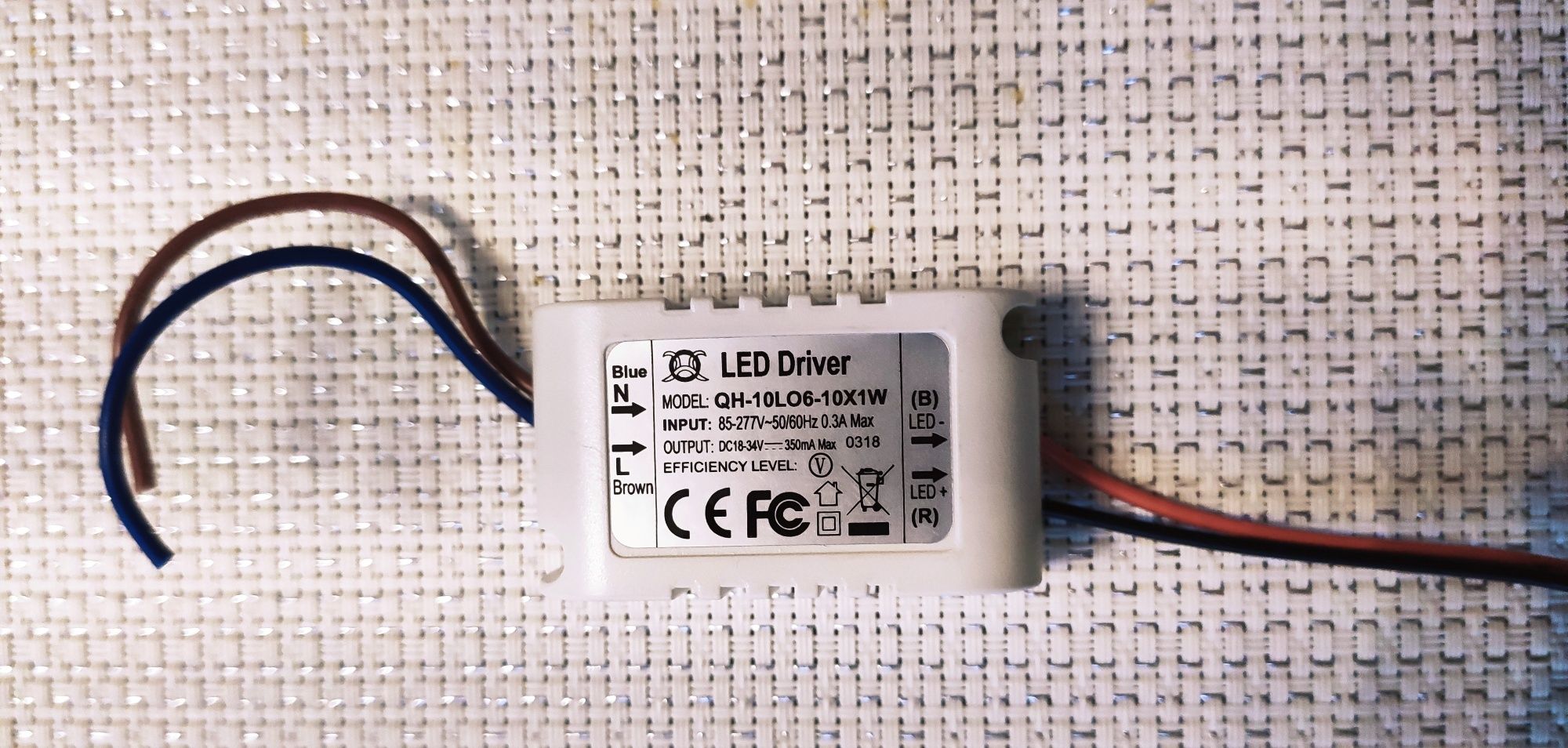 Nowy LED Driver 6-10x1W 350mA 18-34V