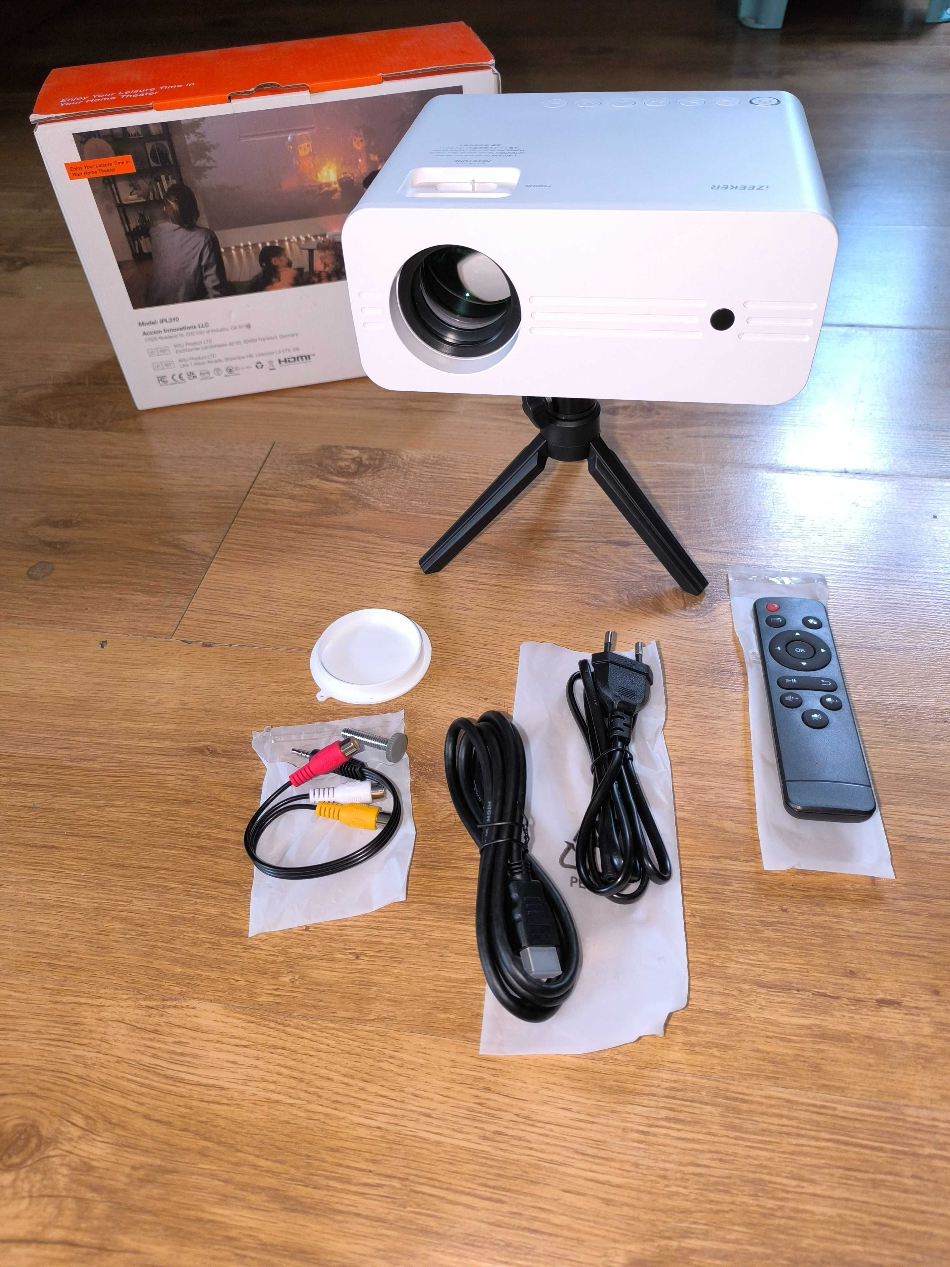 Projektor, 13000 Lux Full HD 1080P