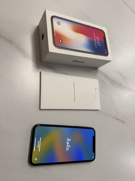 iPhone X 64 GB gwiezdna szarość