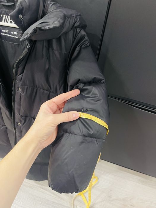 Пуховик Zara ( пух/перо) 6-7 років