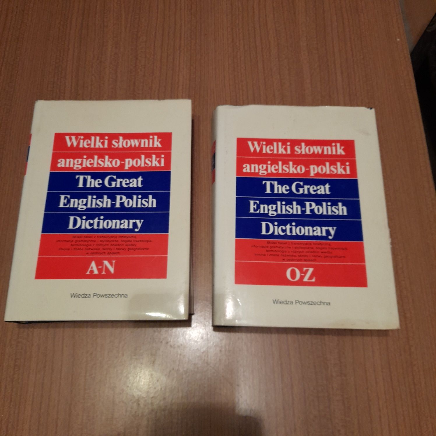 Wielki słownik polsko angielski i angielsko polski 4 tomy