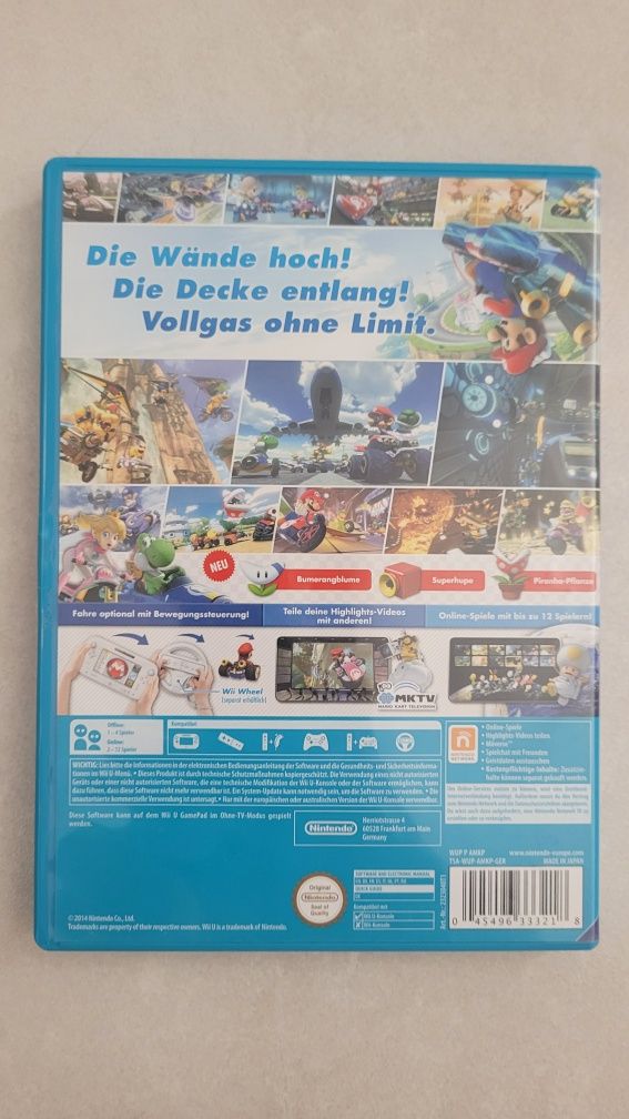 Gra Mariokart 8 Nintendo WiiU unikat rzadka stan idealny