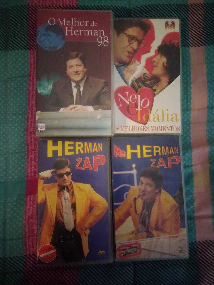 VHS de Herman José Nelo e Idália, HermanZap, Herman98