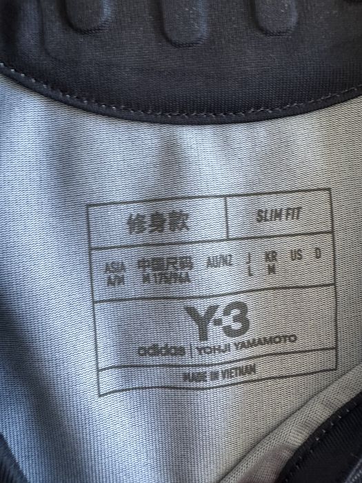 Adidas Y-3 Japan Home Authentic Jersey Blue Men Streetwear