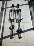 Dachowy bagażnik rowerowy aluminiowy - Thule FreeRide - 2 sztuki