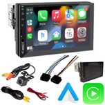 Radio 1 DIN 7 cali MP5 Android Auto Carplay Bluetooth kamera cofania