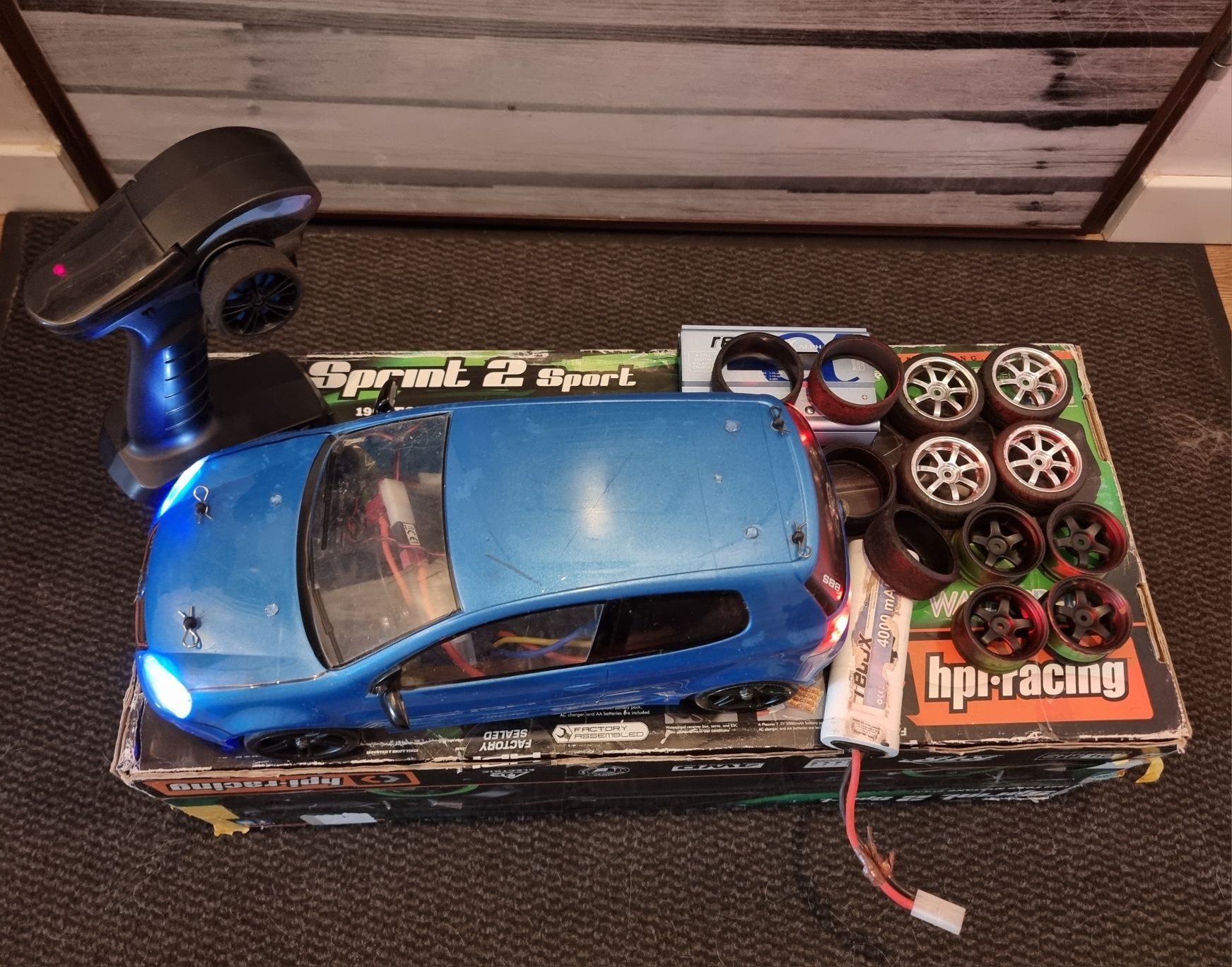 HPI Sprint 2 sport  Golf 5 GTI 1:10 RC