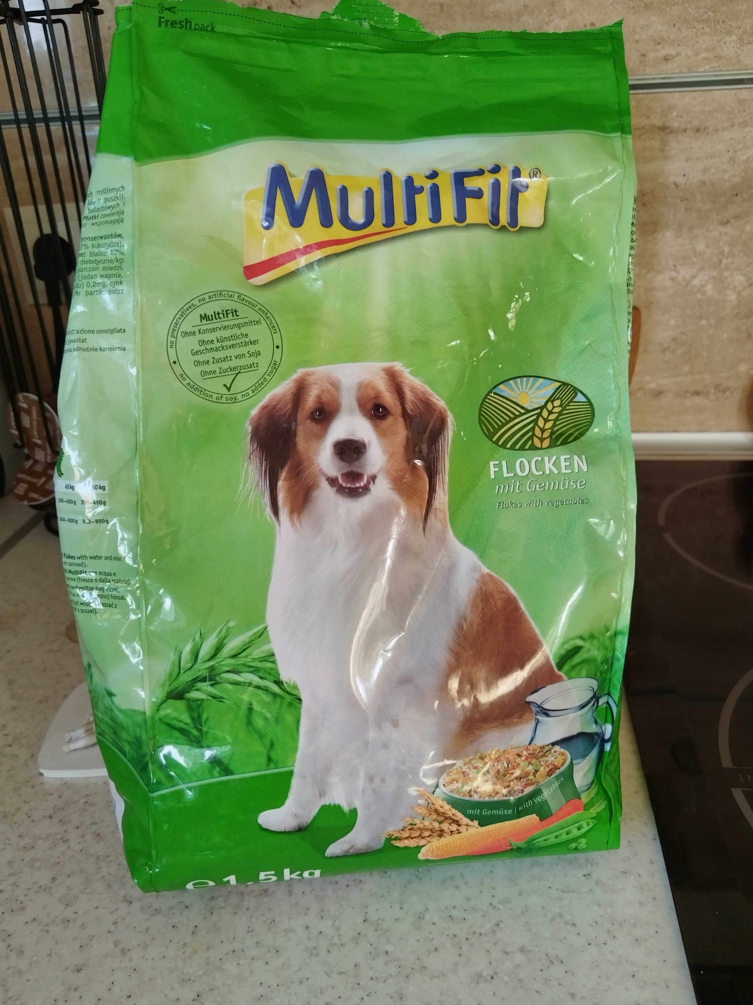 Karma dla psa Multifit - napoczęta