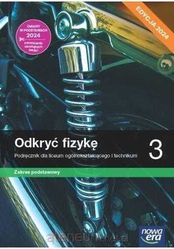 NOWA Odkryć fizykę 3 EDYCJA 2024 Karty Pracy + Podręcznik Podstawowy