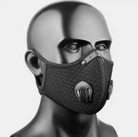 Maska antysmogowa, wymienne filtry - 5 filtrów w zestawie