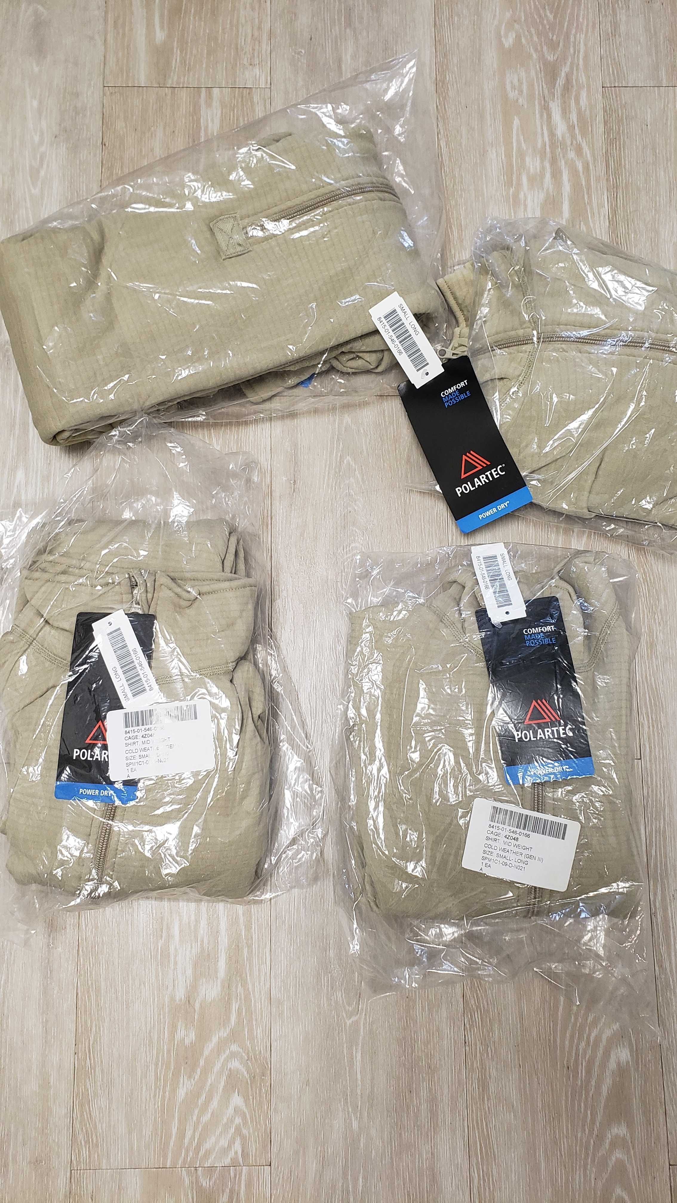 Термокофта Level 2 ECWCS GEN III U.S. Army, США, size: S Long