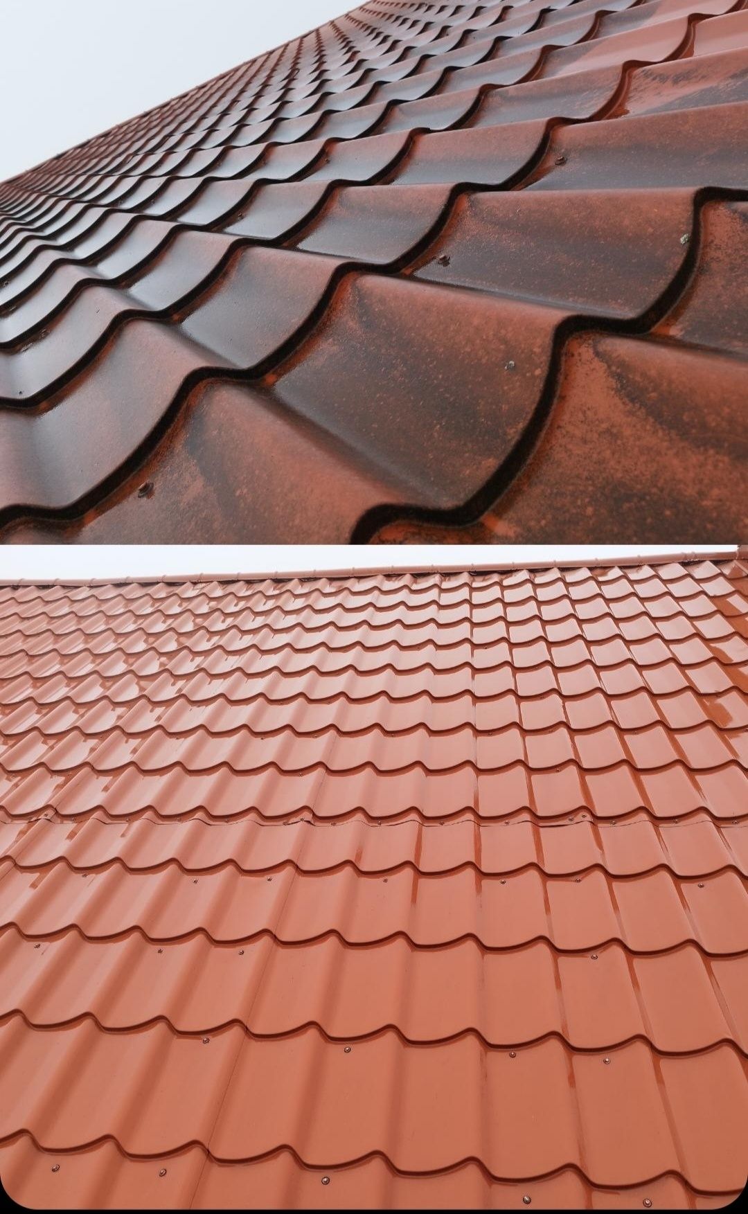 Mycie - Malowanie dachów Mycie elewacji technologia soft wash