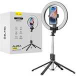 Blavec Lampa pierścieniowa Selfie Aura LED Ring P-55 25cm tripod+pilot