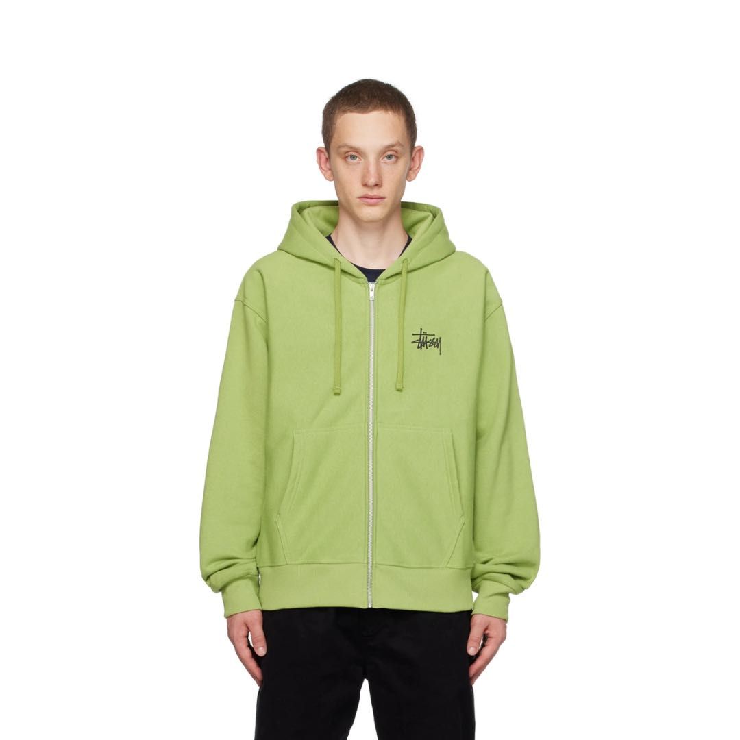 Stussy Green Zip Hoodie (XL)