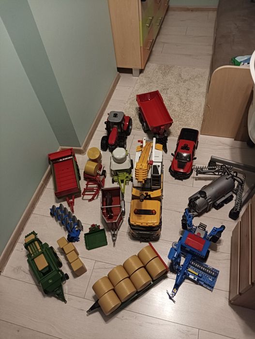 Używane zabawki Bruder